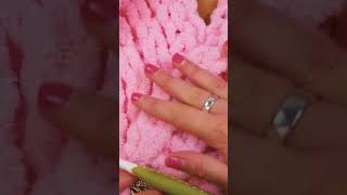 ¿Una bufanda calentita SIN ganchillo ni agujas? Bufanda de hilo Loop con patrón