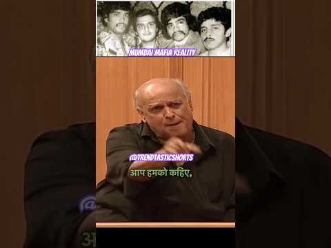 Mahesh Bhatt on Mumbai Mafia Kidnapping! #shorts #maheshbhatt #bollywood