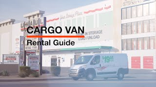 Cargo Van Rental Guide | Find the Perfect Cargo Van for your Job