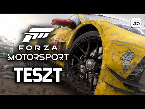 A CSÚCSON kell gázt adni 🚗 Forza Motorsport (2023) teszt  🎮 GS