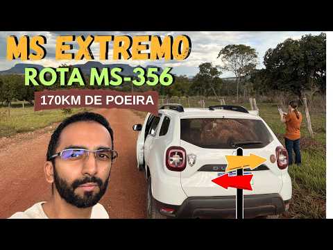 EP. 05 | DE ROCHEDO A AQUIDAUANA | TRAVESSIA MS 352 - MS 356 - MS 345 | VIAGEM NAS ESTRADAS DO MS