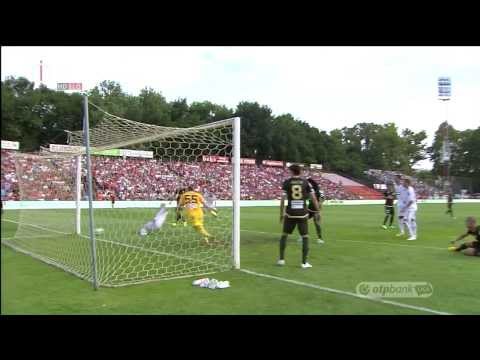 Volas Dalibor első gólja a DVSC-TEVA - Ferencvárosi TC mérkőzésen