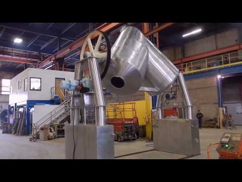 PATTERSON-KELLEY TWINSHELLDRYBLENDER Mixer Powder Tumbling | Perry Equipment (1)