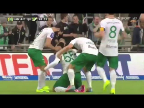 Khalilis första mål i Bajen