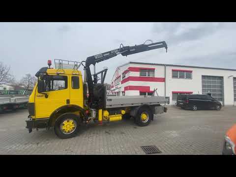 Mercedes-Benz 1722 SK Pritsche + Kran