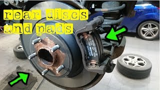 HOW TO REPLACE FORD MONDEO MK3 REAR DISCS AND PADS