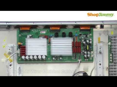 Pioneer Plasma TV Repair Part Number Identification Pioneer Plasma Parts How to Fix Plasma TVs