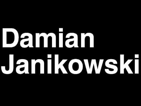How to Pronounce Damian Janikowski Poland Bronze Medal Greco Roman Wrestling London 2012 Olympics