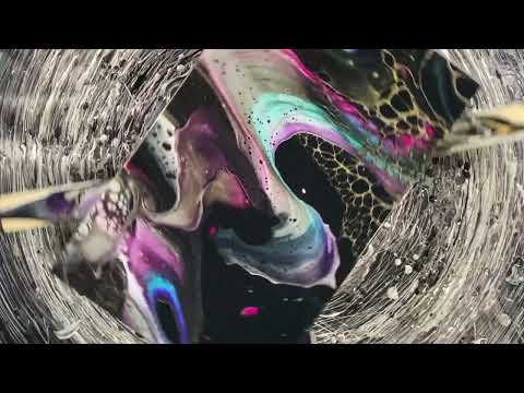 magical reveal of hidden colors with a scoop and drag - It's INSAAAAAAANE!!!!