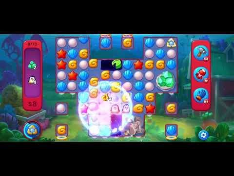 Fishdom Hard level 9773 no boosters フィッシュダム ハード