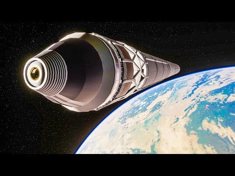 Ich baue eine RAKETE und fliege damit ins Weltall...