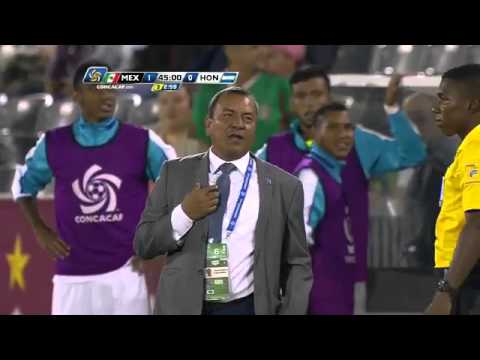 Yellow card HON - No.7 Jose BARRALAGA #CMOQ2015 #CONCACAF @miseleccionmx @fenafuthOrg