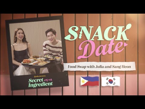 Snack Date with Julia Barretto and Sang Heon Lee | Secret Ingredient | Viu Original
