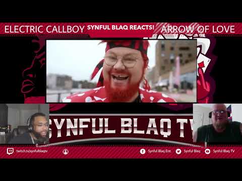 Halloween Idea! Synful Blaq Reacts - Electric Callboy - Arrow of Love