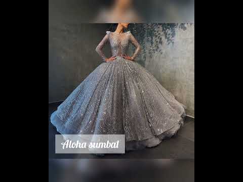 Trendy ball Gown Frock idea's || For classy Look #aloha sumbal #short #viralvideo #youtubeshorts