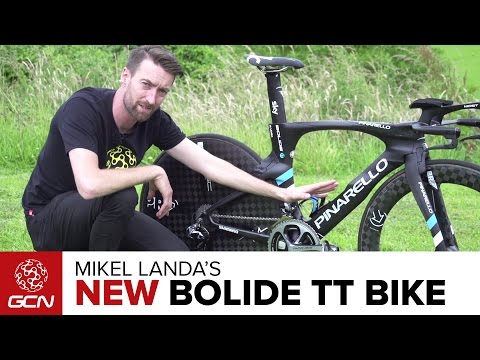 Mikel Landa's NEW Pinarello Bolide Time Trial Bike