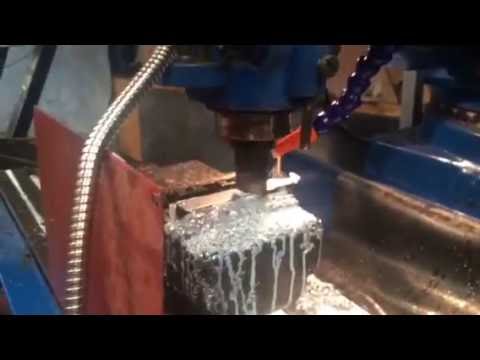 GSK 928 ejemplo de pieza en fresa