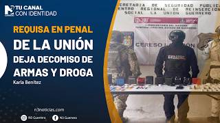 Requisa en penal de La Unión deja decomiso de armas y droga