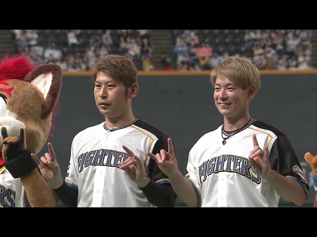 ファイターズ・松本剛選手・加藤貴之投手ヒーローインタビュー 9月19日 北海道日本ハムファイターズ 対 千葉ロッテマリーンズ