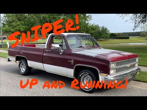 Holley Sniper install, Complete!  Fred the Silverado is back to life!