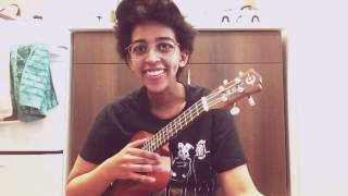 a lil ukulele cover of human party trick by the flatliners