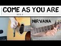 "Come As You Are" Guitar Tutorial - Nirvana | Easy Guitar Lesson - Riff, Chords & Strumming