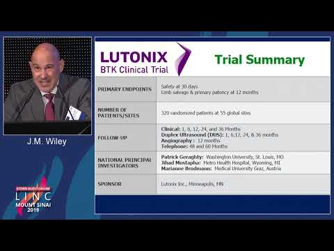 Stern D2 - Evaluation of Drug-Eluting Technology for BTK Intervention - Dr. Jose Wiley