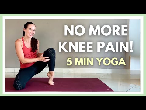 5 Min Yoga for Knee Strengthening ✨ Stop Knee Pain!