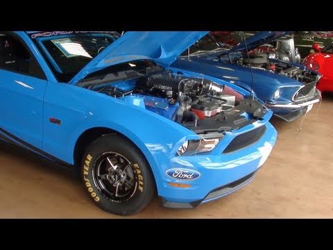 2012 Ford Mustang Super Cobra Jet – Supercharged DOHC V8 Drag Car