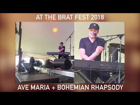 Marc Martel - Ave Maria + Bohemian Rhapsody @ Brat Fest 2018 (May 26)
