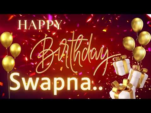 Happy Birthday Swapna..