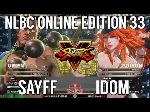 Street Fighter V Grand Final - Sayff vs iDom @ NLBC Online Edition #33