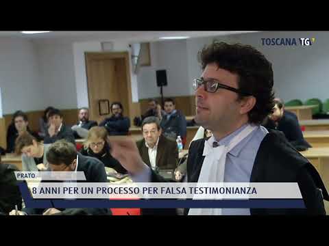 2022-02-09 PRATO - 8 ANNI PER UN PROCESSO PER FALSA TESTIMONIANZA
