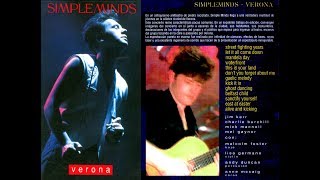 SIMPLE MINDS LIVE Verona 1989 audio