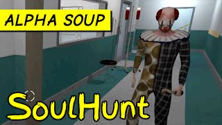 SoulHunt game: Prop Hunt style hide & seek with clowns! (PC alpha gameplay & how to play)