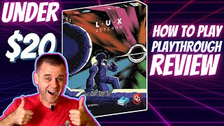 Lux Aeterna Solo Board Game | Review, Tutorial & Playthrough