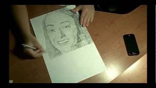 Pen Speed Drawing of Kristina Horner (italktosnakes)