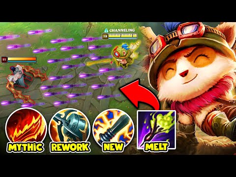 Teemo is 100% broken with the NEW item Reworks (RAGE BLADE IS A MYTHIC NOW?)