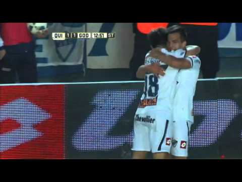 Gol de Andrada. Quilmes 1 - Godoy Cruz 1. Fecha 14. Primera División 2016