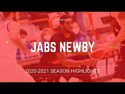 Jabs Newby 2020-2021 Season Highlights | Círculo Gijón (Spain)
