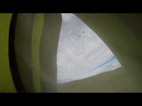 Midges waiting for me outside my tent just waiting wild camping