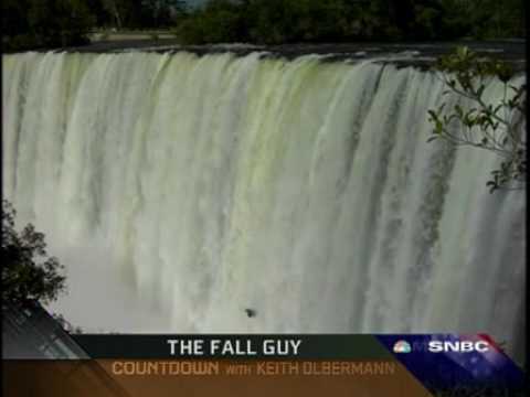 Kayak over the falls