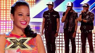 Rough Copy CHARM Tulisa & Rita Ora with Kings of Leon cover | The X Factor Auditions