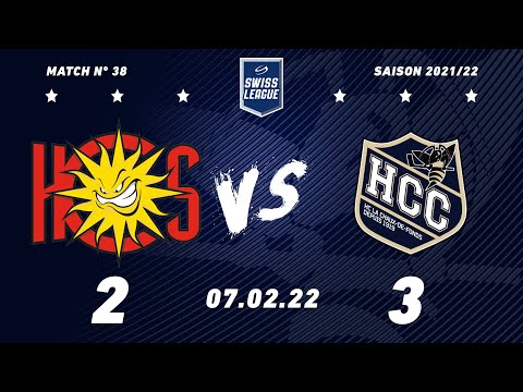 07.02.2022 HC Sierre - HC La Chaux-de-Fonds (2-3)