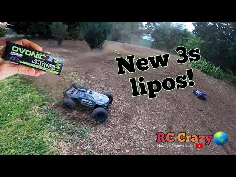 New Ovonic 3s 5000mah lipos! Very nice!