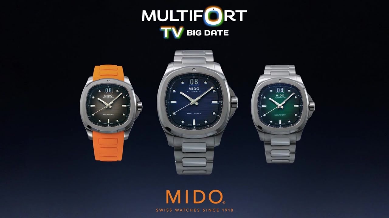 Mido Multifort TV Big Date | Mido Watches | TV Big Date Campaign