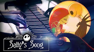 &quot;Sally&#39;s Song&quot; - Tim Burton&#39;s The Nightmare Before Christmas (HD Piano Cover, Movie Soundtrack)