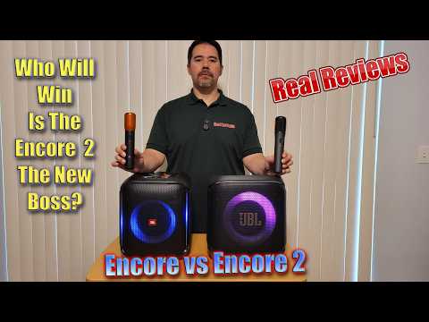 JBL Partybox Encore vs Encore 2 Portable Karaoke Speakers - Real Review