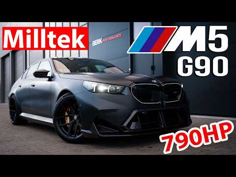 Waking Up the V8: BMW G90 M5 Dyno Before & After Exhaust | 790 HP & 1120 Nm