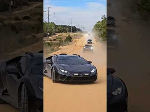 Lamborghini in dubai desert offroading. first time Lamborghini dubai desert sand offroading. New car